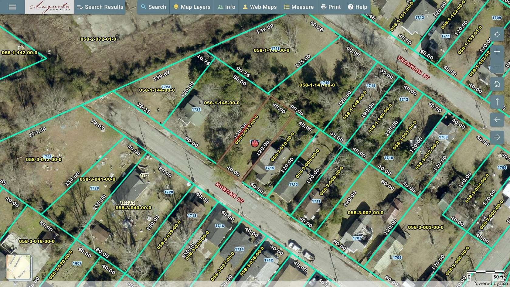 0.11 Acres of Residential Land for Sale in Augusta, Georgia