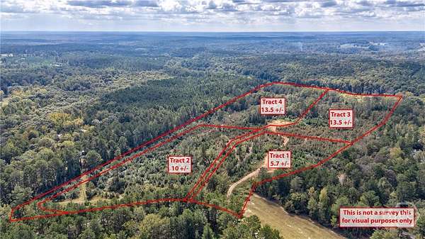 13.5 Acres of Recreational & Residential Land for Sale in Watkinsville, Georgia