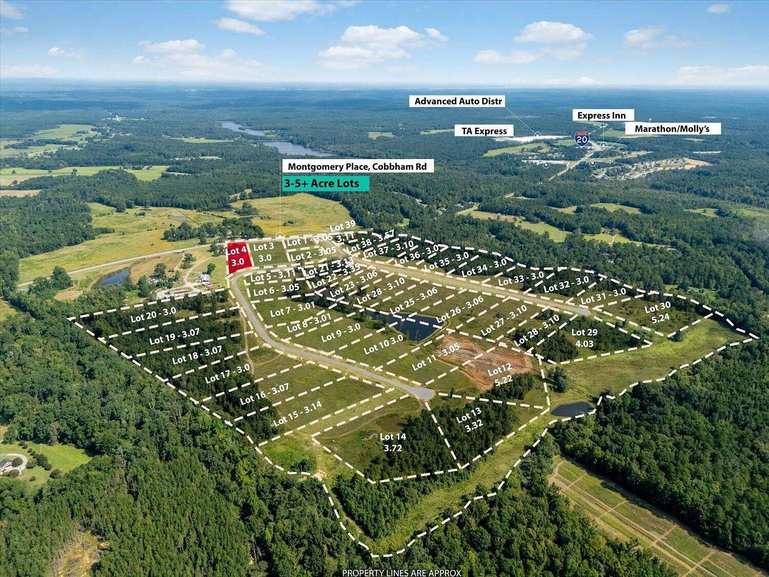 3 Acres of Residential Land for Sale in Thomson, Georgia