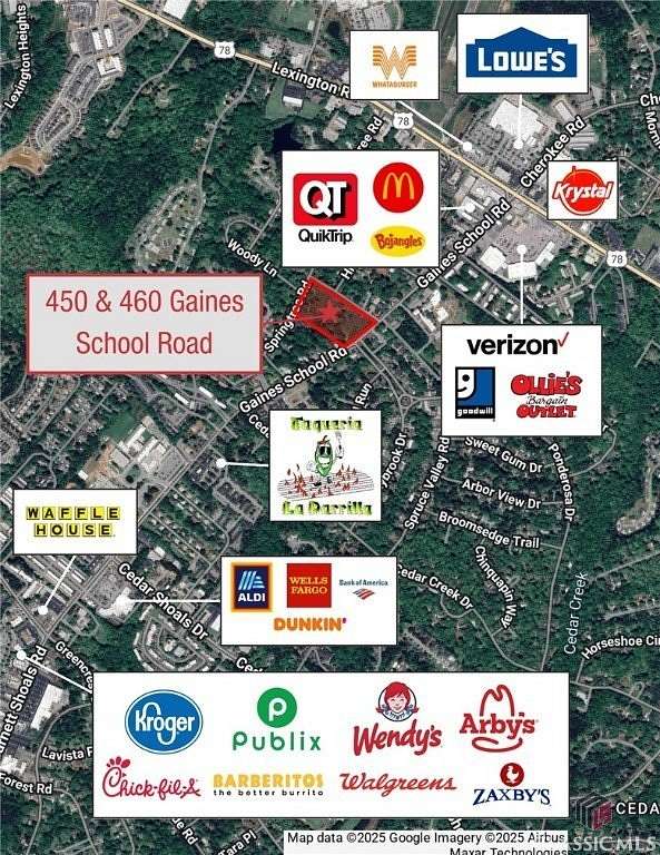 8 Acres of Mixed-Use Land for Sale in Athens, Georgia