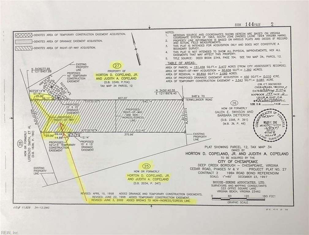 Residential Land for Sale in Chesapeake, Virginia
