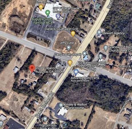 4 Acres of Improved Residential Land for Sale in Augusta, Georgia