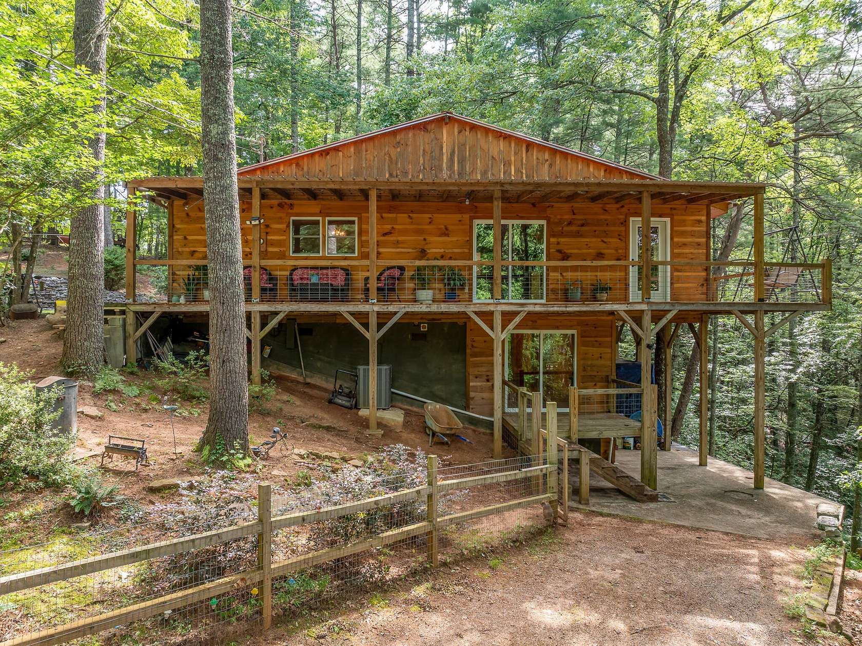 7 Acres of Land with Home for Sale in Ellijay, Georgia