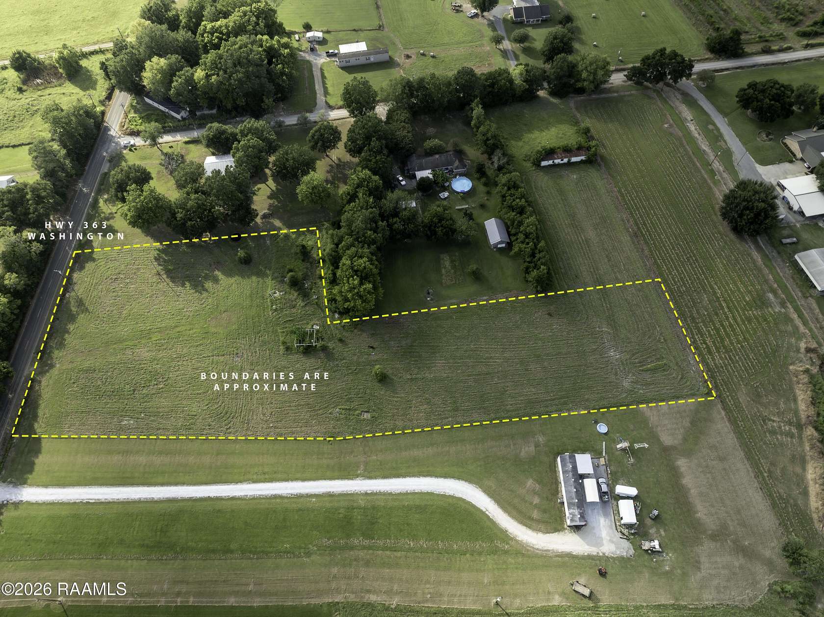 3.37 Acres of Residential Land for Sale in Washington, Louisiana