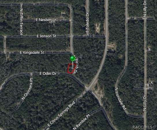 0.45 Acres of Residential Land for Sale in Dunnellon, Florida