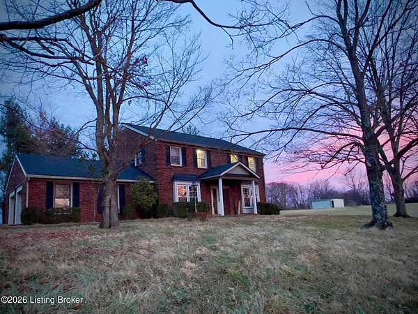 11.8 Acres of Land with Home for Sale in Taylorsville, Kentucky