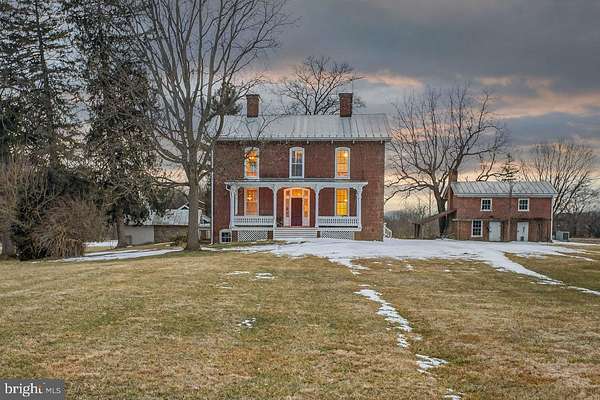 169 Acres of Agricultural Land with Home for Sale in Timberville, Virginia