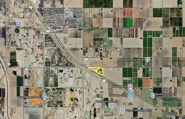 20.6 Acres of Land for Sale in Mecca, California