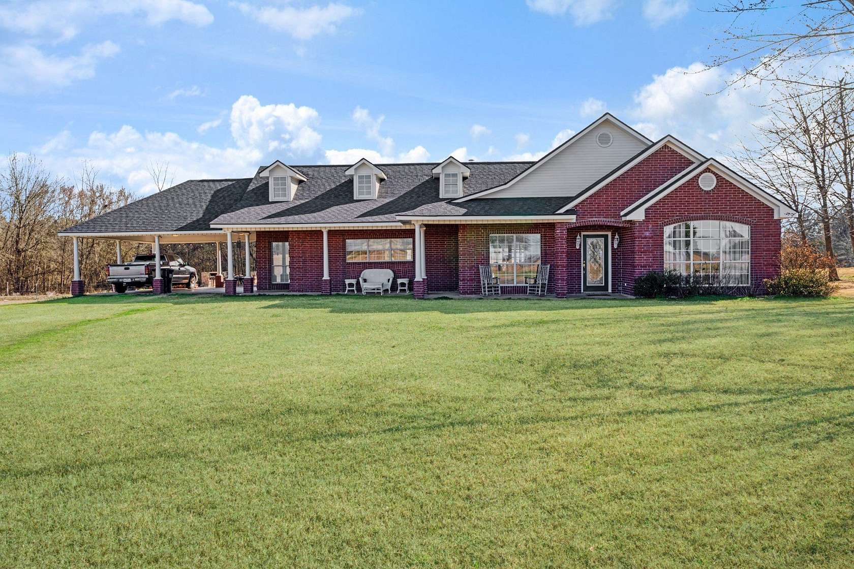 19.9 Acres of Land with Home for Sale in Detroit, Texas