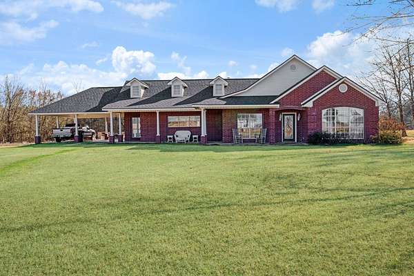 19.9 Acres of Land with Home for Sale in Detroit, Texas