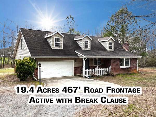 19.4 Acres of Recreational Land with Home for Sale in Hanceville, Alabama