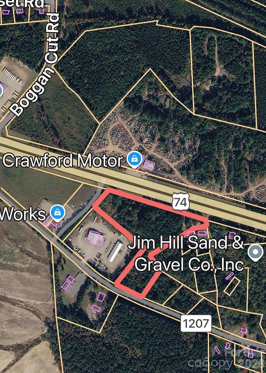 6 Acres of Mixed-Use Land for Sale in Wadesboro, North Carolina