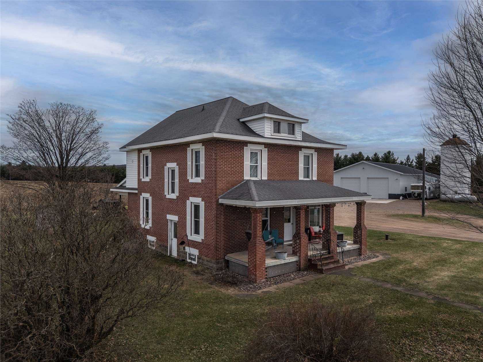 5 Acres of Land with Home for Sale in Rice Lake, Wisconsin