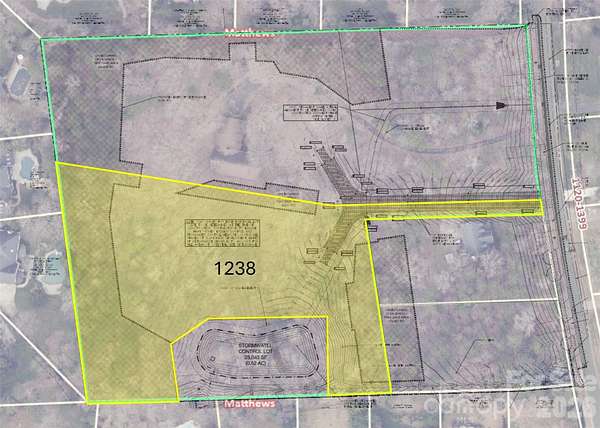 2.2 Acres of Residential Land for Sale in Matthews, North Carolina