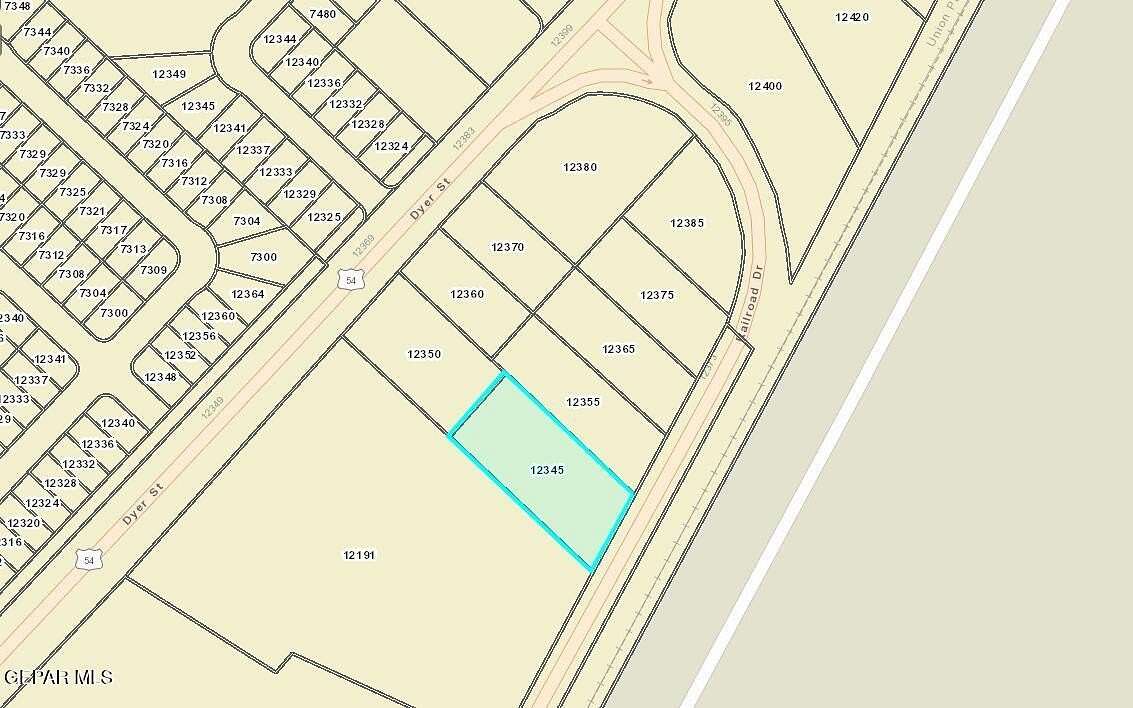 0.83 Acres of Commercial Land for Sale in El Paso, Texas