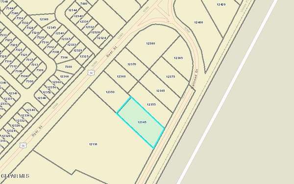 0.83 Acres of Commercial Land for Sale in El Paso, Texas