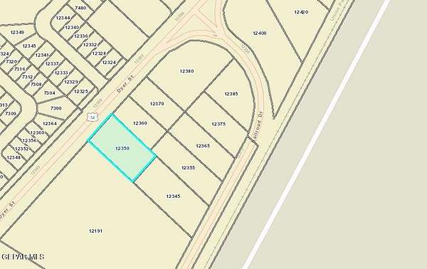 0.86 Acres of Commercial Land for Sale in El Paso, Texas