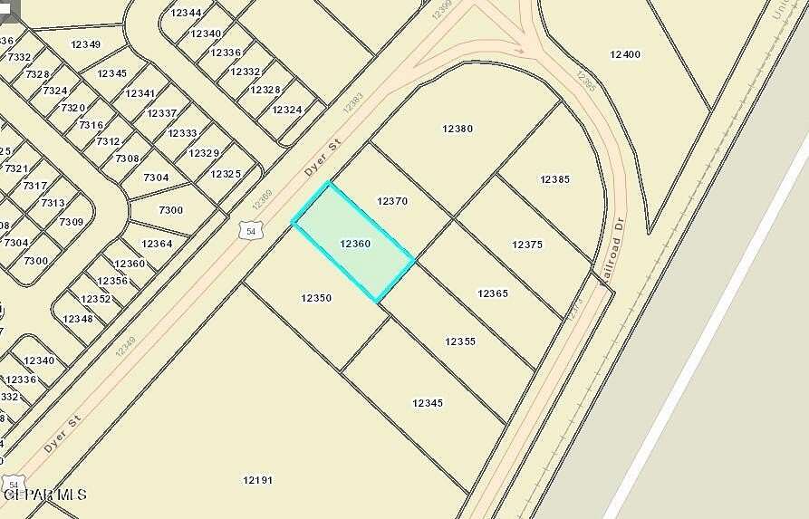 0.5 Acres of Commercial Land for Sale in El Paso, Texas