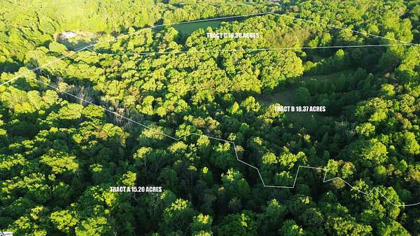 18.4 Acres of Recreational & Residential Land for Sale in Liberty, South Carolina