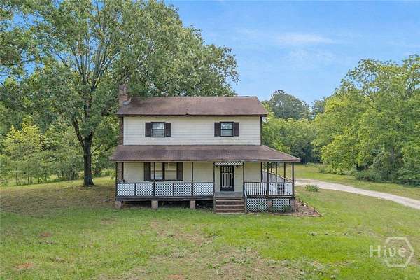 12 Acres of Land with Home for Sale in Lexington, Georgia