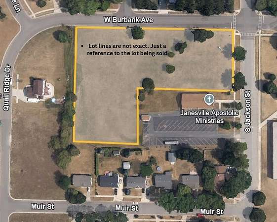 2.3 Acres of Residential Land for Sale in Janesville, Wisconsin