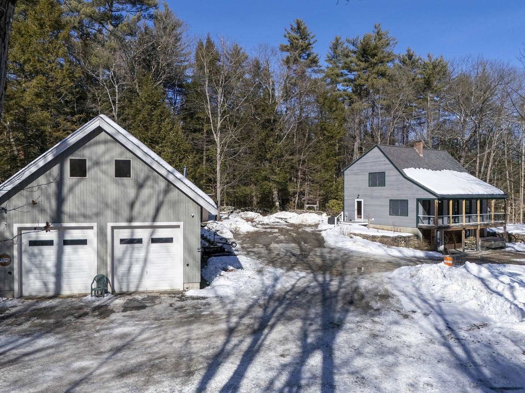 5.44 Acres of Land with Home for Sale in Antrim, New Hampshire