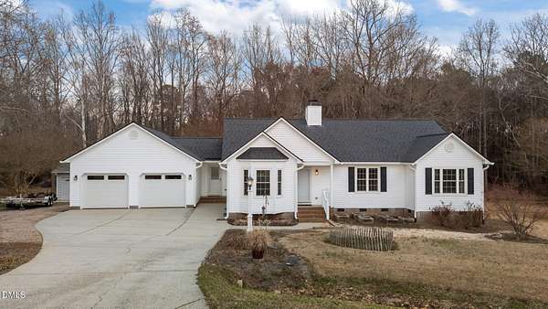 5.49 Acres of Land with Home for Sale in Clayton, North Carolina