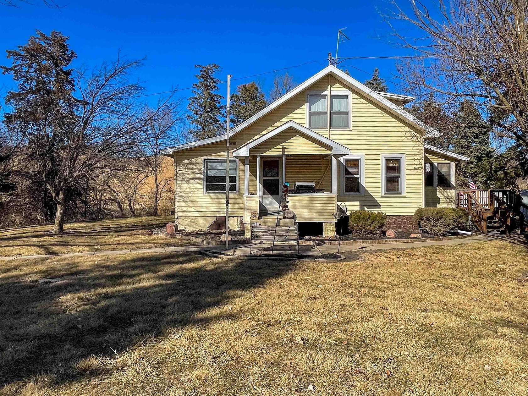 6.19 Acres of Land with Home for Sale in Hubbard, Nebraska