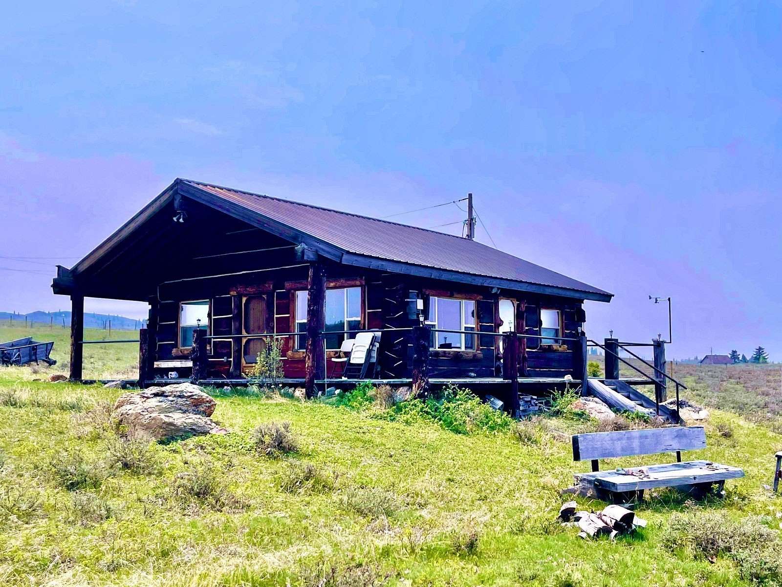 1.5 Acres of Land with Home for Sale in Babb, Montana