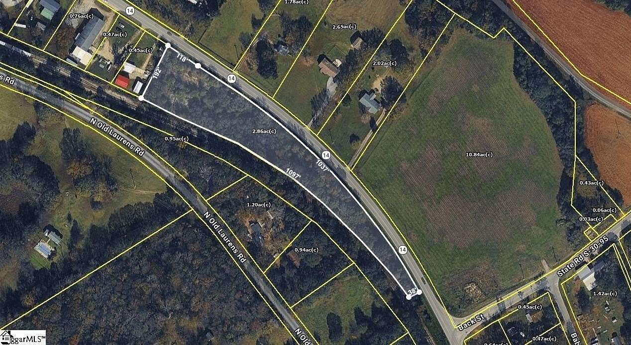 2.86 Acres of Mixed-Use Land for Sale in Gray Court, South Carolina