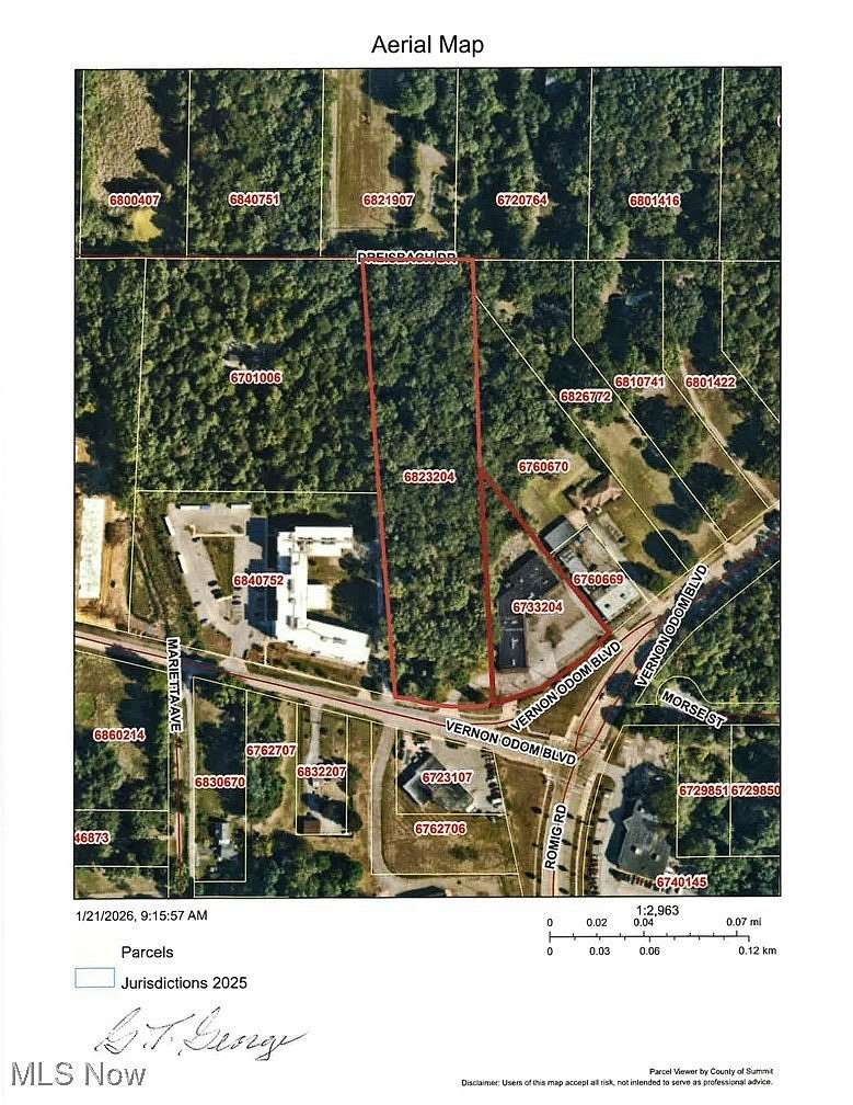 5.83 Acres of Mixed-Use Land for Sale in Akron, Ohio