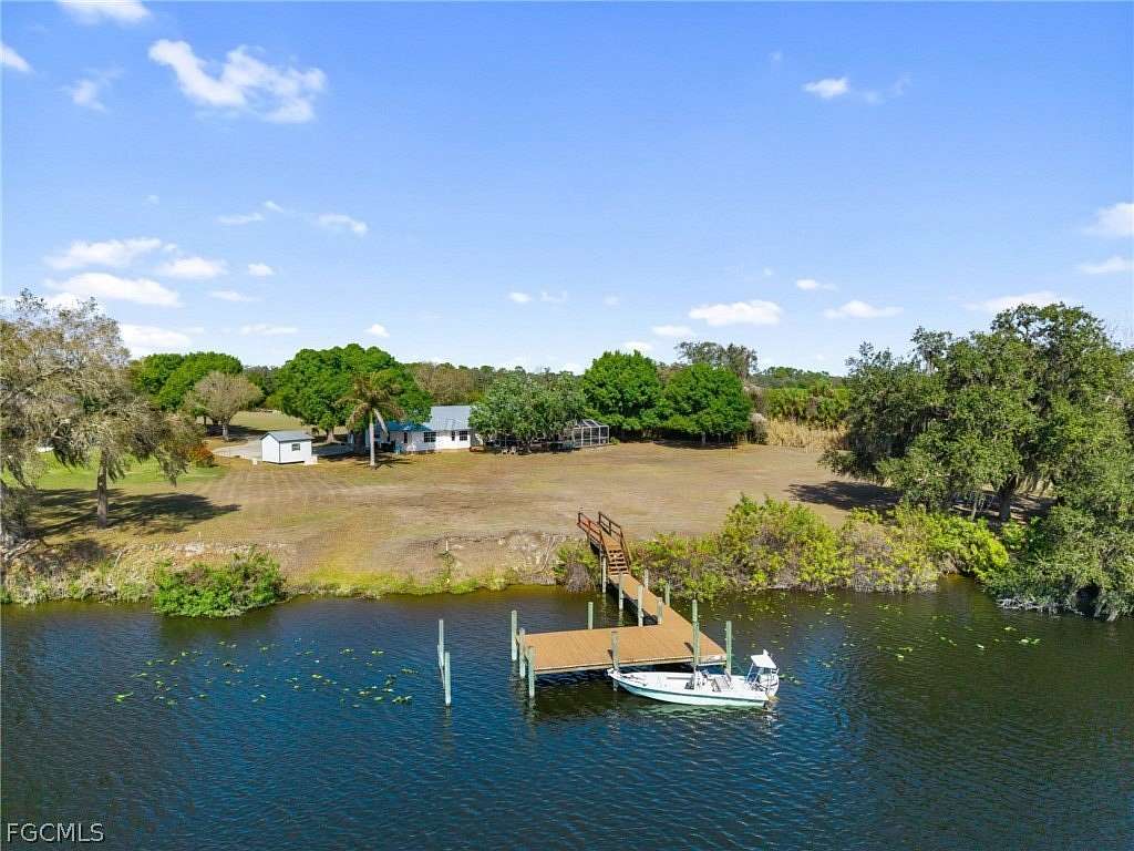 1.87 Acres of Land with Home for Sale in Fort Denaud, Florida