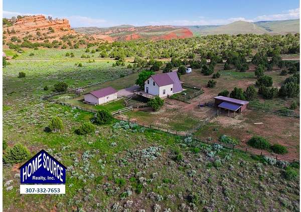 2.56 Acres of Land with Home for Sale in Lander, Wyoming