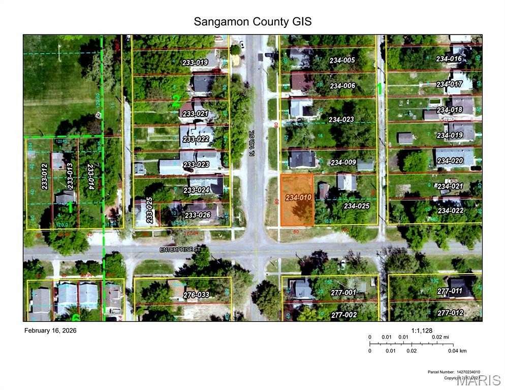0.09 Acres of Residential Land for Sale in Springfield, Illinois