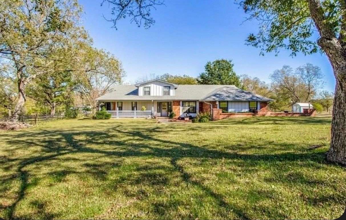 73 Acres of Land with Home for Sale in Milburn, Oklahoma