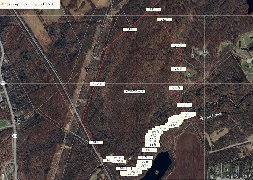 20.3 Acres of Commercial Land for Sale in Wappingers Falls, New York