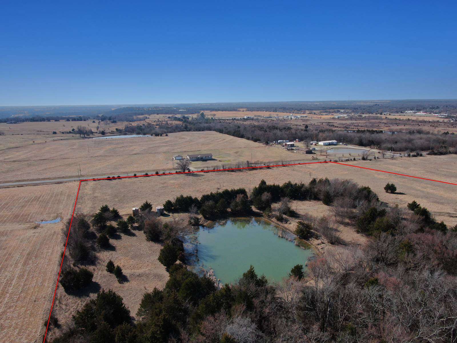 40 Acres of Recreational & Residential Land for Sale in Wetumka, Oklahoma