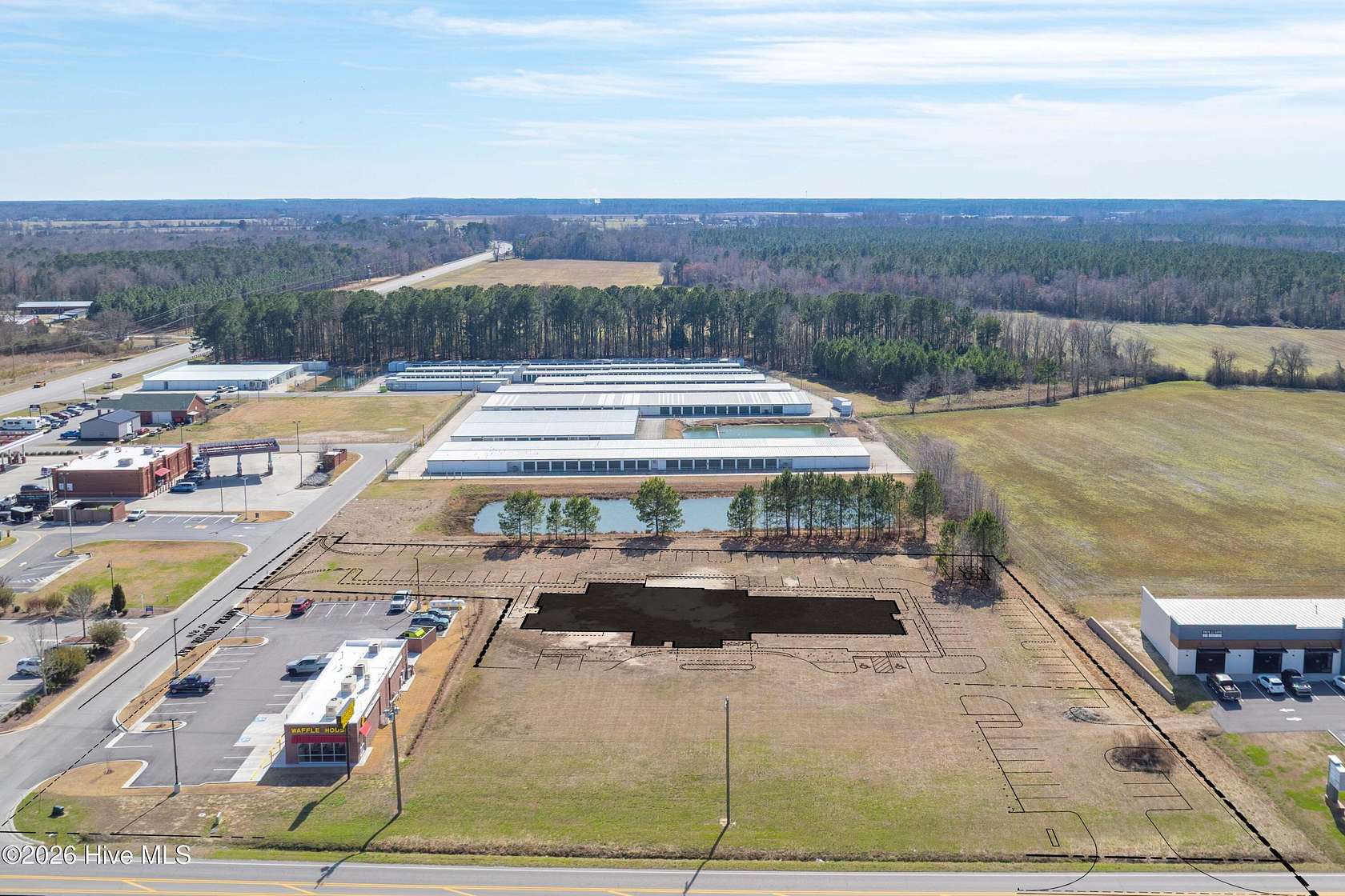 1.65 Acres of Commercial Land for Sale in Richlands, North Carolina