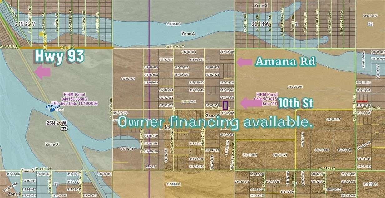 1.25 Acres of Land for Sale in Dolan Springs, Arizona