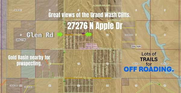 1.25 Acres of Land for Sale in Meadview, Arizona