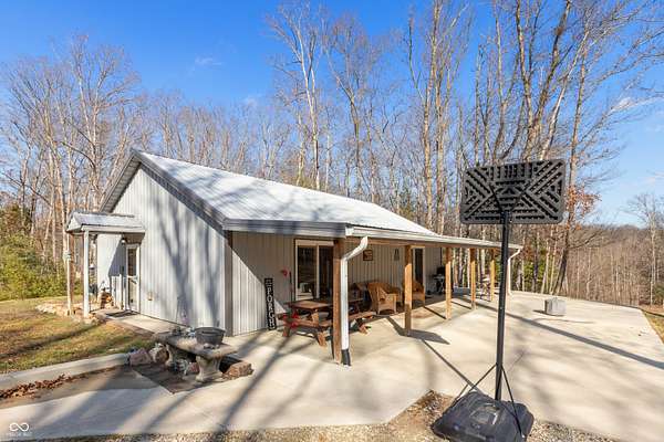 30.2 Acres of Recreational Land with Home for Sale in Seymour, Indiana