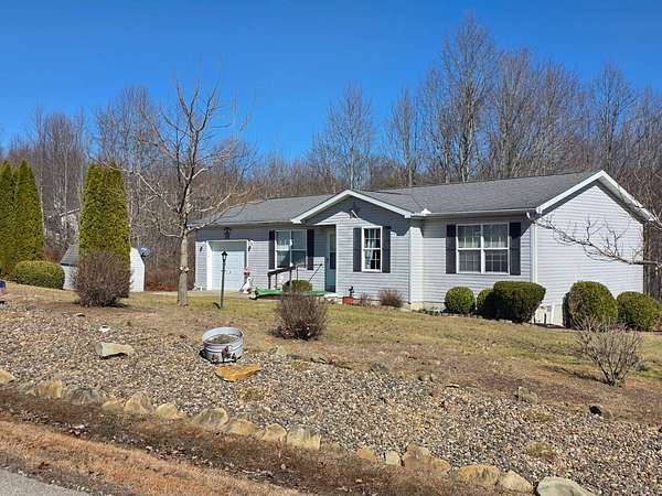 1.74 Acres of Land with Home for Sale in Oak Hill, Ohio