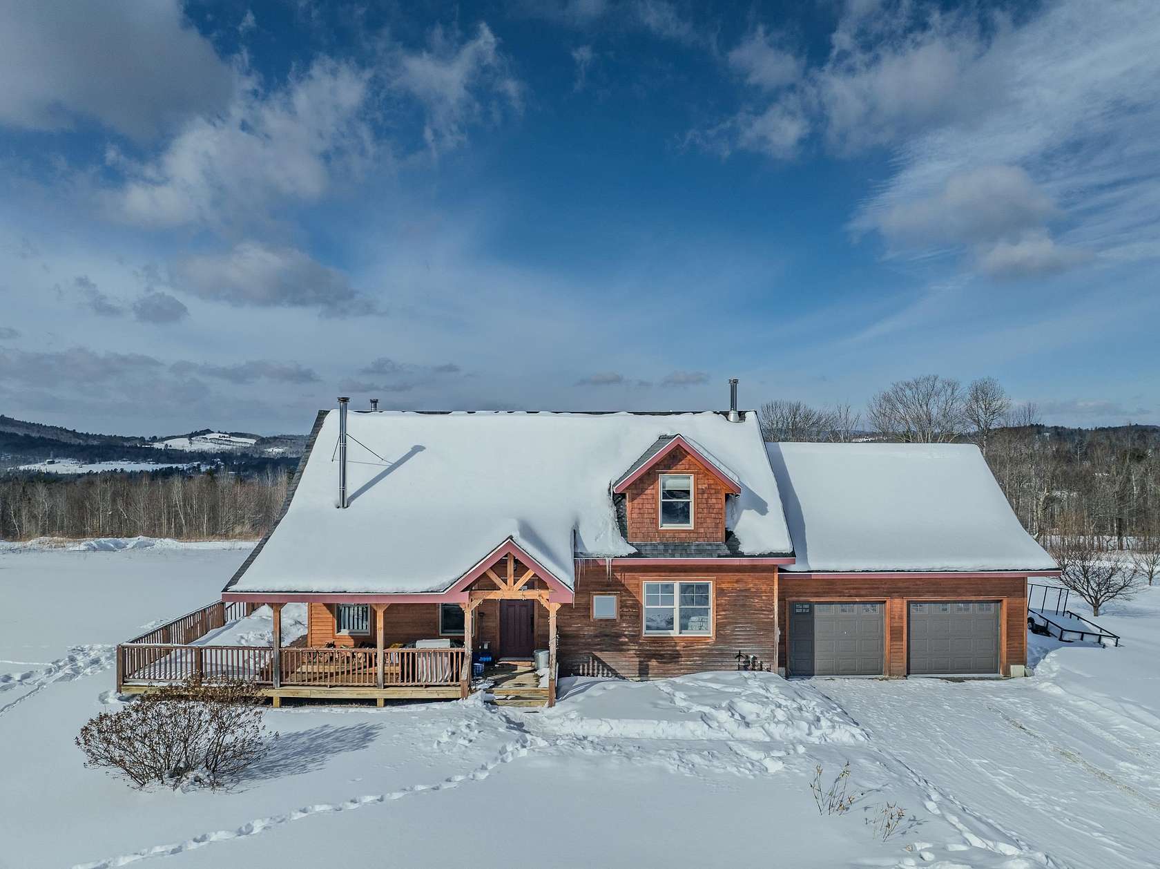 2 Acres of Land with Home for Sale in Sugar Hill, New Hampshire