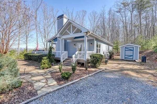 6 Acres of Land with Home for Sale in Young Harris, Georgia