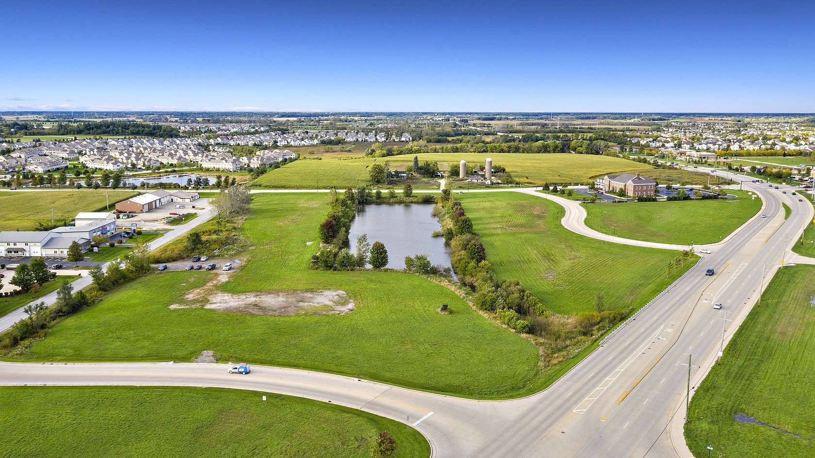 11.6 Acres of Commercial Land for Sale in Huntley, Illinois