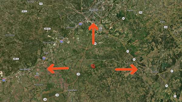 387 Acres of Land for Sale in Dale, Texas