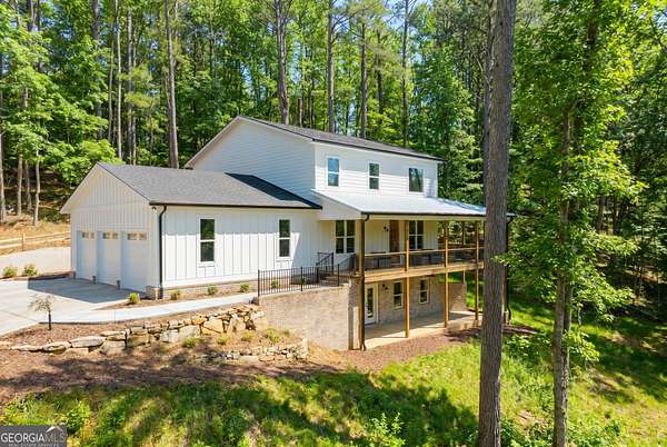 5.67 Acres of Land with Home for Sale in Ball Ground, Georgia