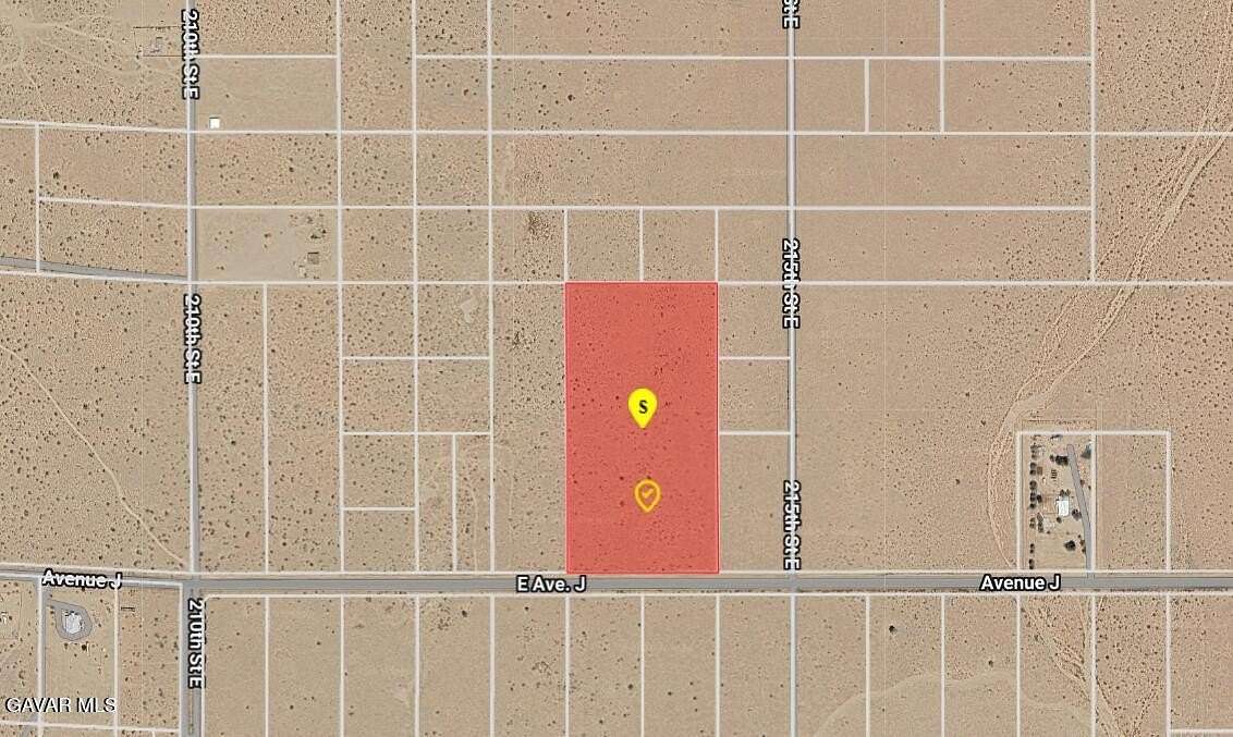 20 Acres of Agricultural & Residential Land for Sale in Lancaster, California