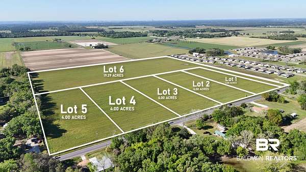 19.3 Acres of Land for Sale in Lillian, Alabama