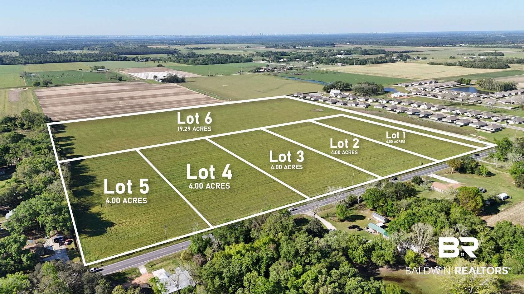 4 Acres of Residential Land for Sale in Lillian, Alabama